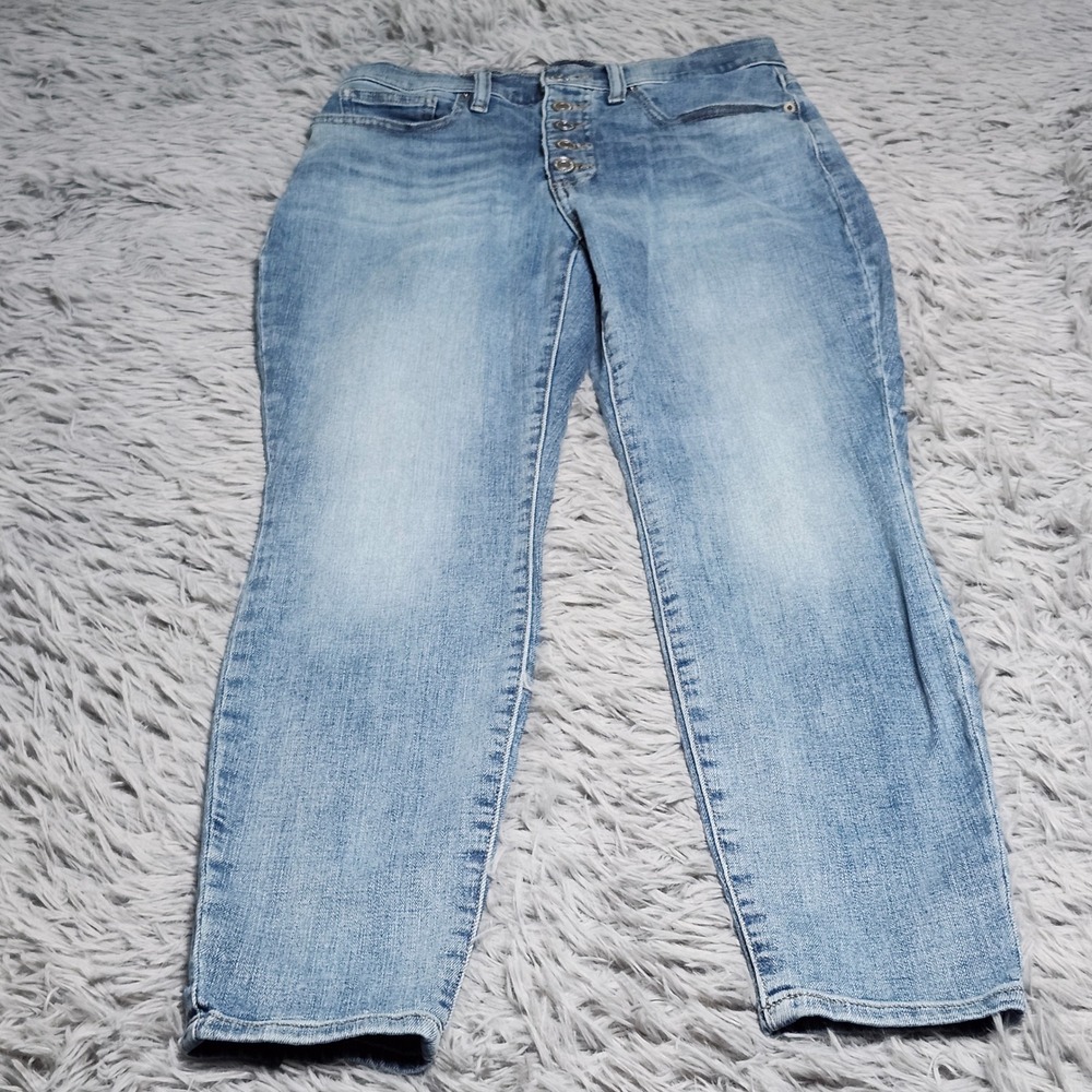 Lucky Brand Jeans Womens Size 6/28 6 High Rise Skinny Bridgette Ankle Button Fly